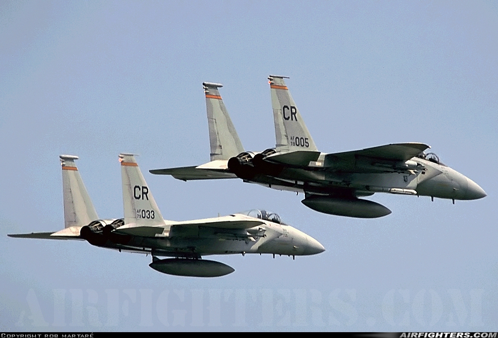 USA - Air Force McDonnell Douglas F-15D Eagle 79-0005 at Breda - Gilze-Rijen (GLZ / EHGR), Netherlands
