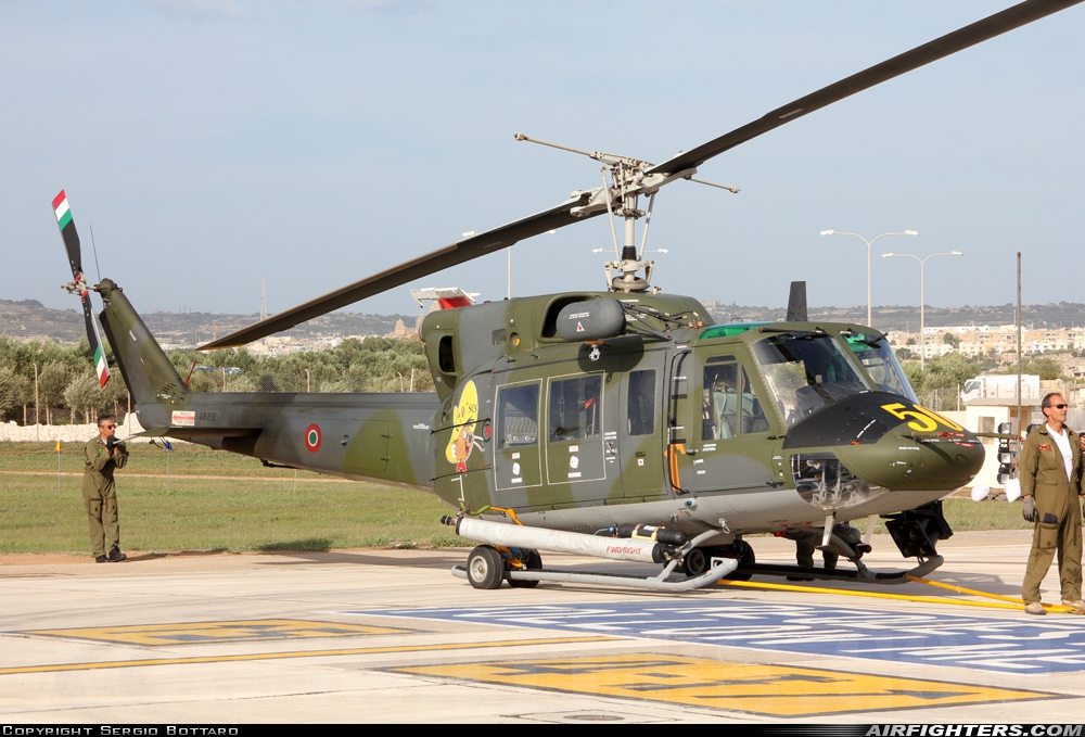 Italy - Air Force Agusta-Bell AB-212AM MM81159 at Decimomannu - (DCI / LIED), Italy