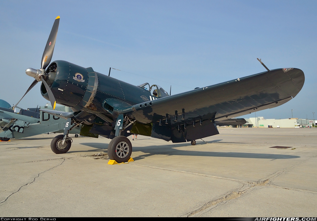 Private - Vintage Wings of Canada Goodyear FG-1D Corsair C-GVWC at Hamilton (YHM / CYHM), Canada