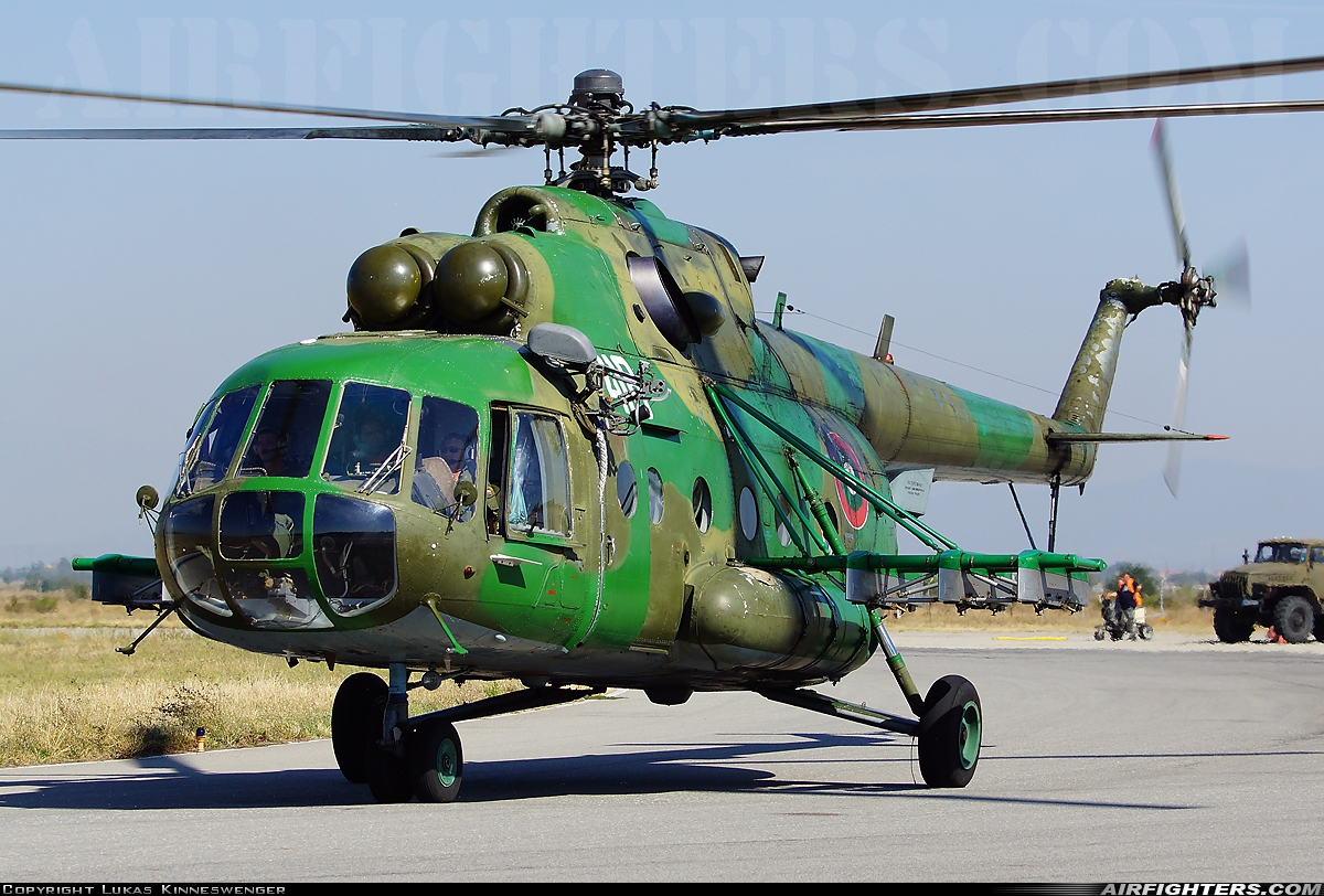 Bulgaria - Air Force Mil Mi-17 418 at Graf Ignatievo (LBPG), Bulgaria