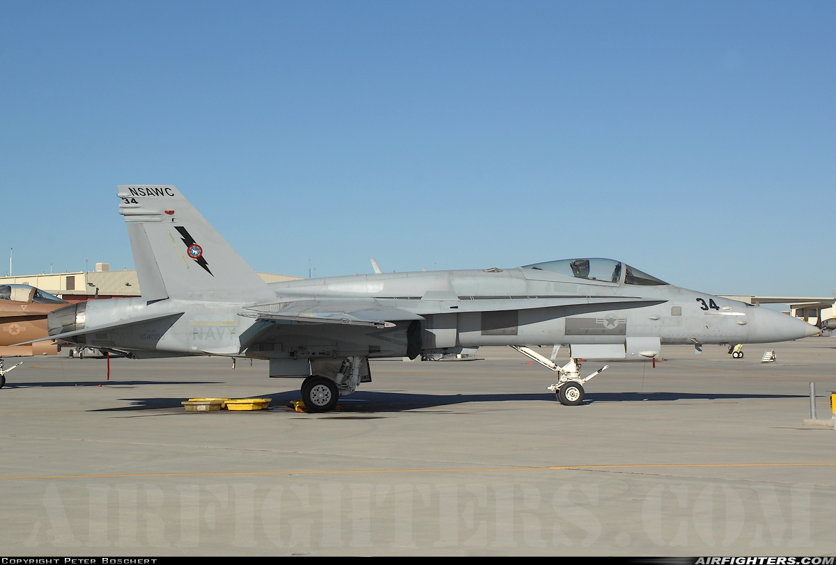 USA - Navy McDonnell Douglas F/A-18C Hornet 164003 at Fallon - Fallon NAS (NFL / KNFL), USA