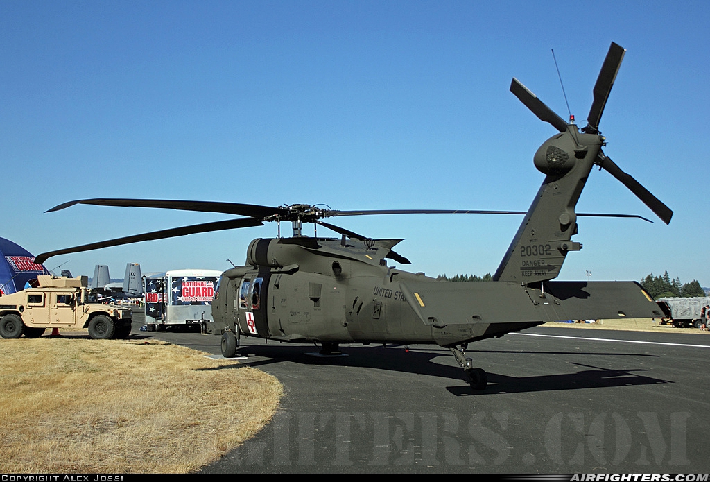 USA - Army Sikorsky HH-60M Black Hawk (S-70A) 10-20302 at Portland - Portland-Hillsboro (HIO), USA