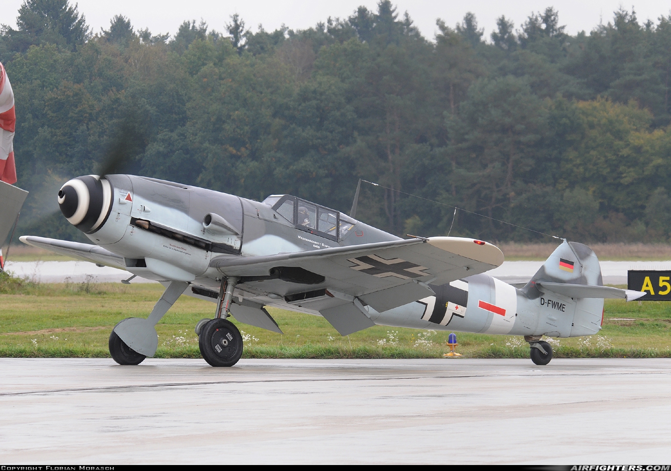 Private - Messerschmitt Stiftung Messerschmitt Bf-109G-4 D-FWME at Ingolstadt - Manching (ETSI), Germany