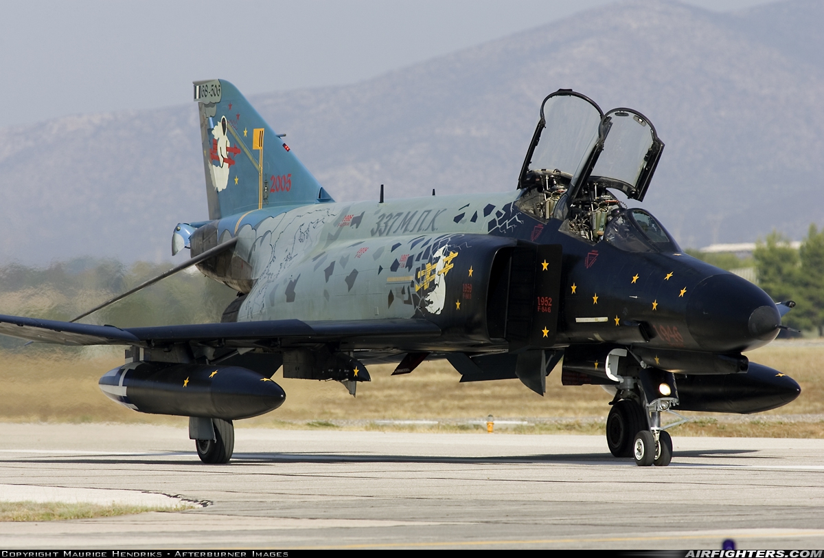 Greece - Air Force McDonnell Douglas F-4E Phantom II 68-0506 at Tanagra (LGTG), Greece