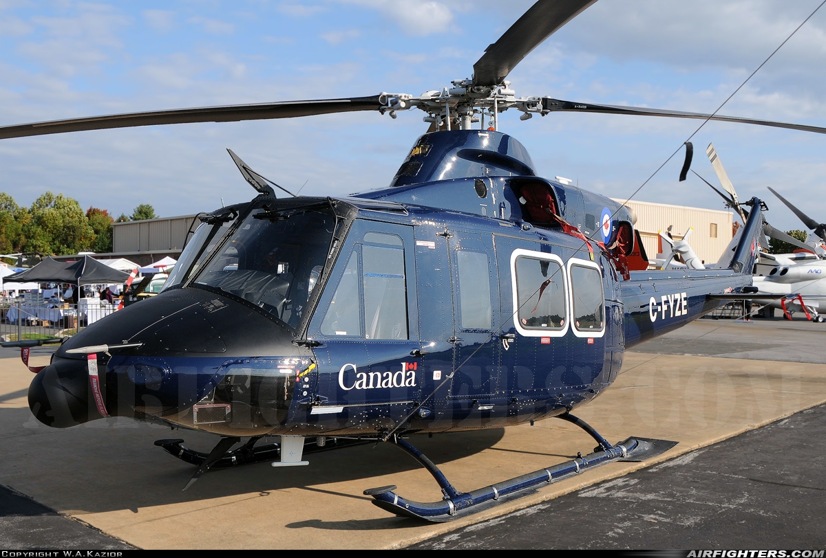 Canada - Air Force Bell CH-146 Griffon (412CF) C-FYZE at West Chester - Brandywine (OQN / KOQN), USA