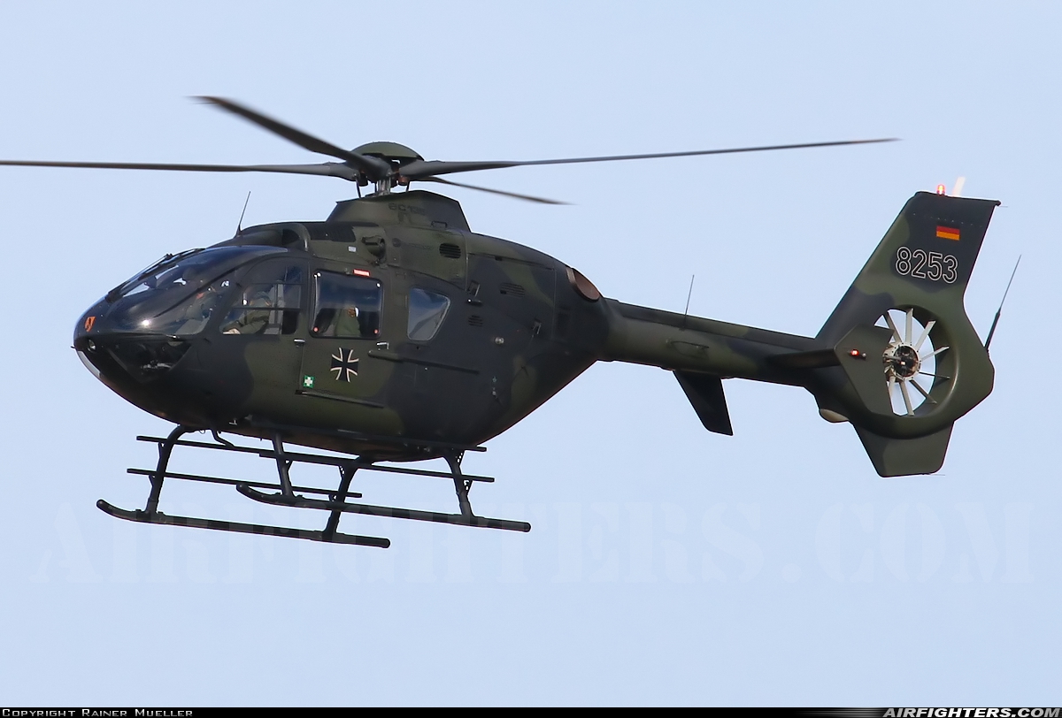 Germany - Army Eurocopter EC-135T1 82+53 at Buckeburg (- Achum) (ETHB), Germany