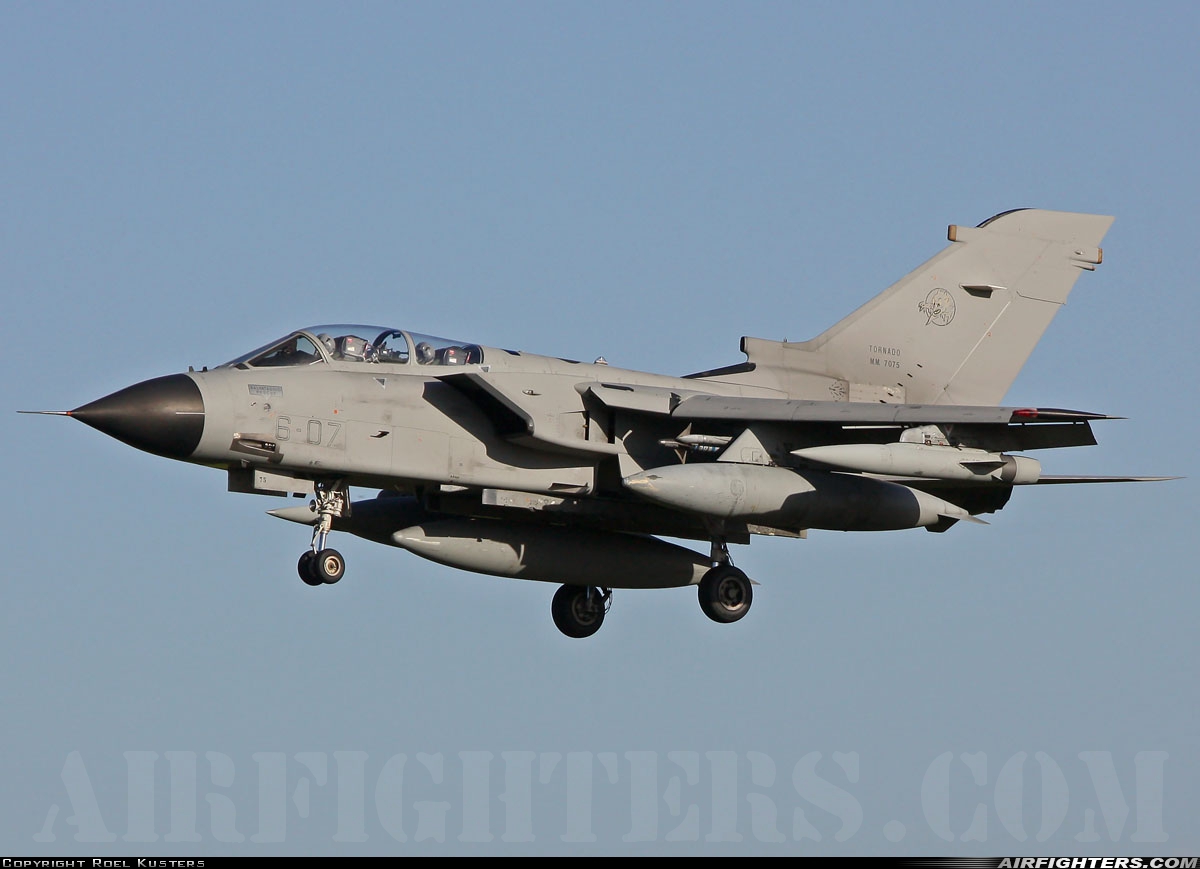 Italy - Air Force Panavia Tornado IDS MM7075 at Kleine Brogel (EBBL), Belgium