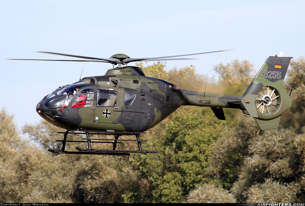 Germany - Army Eurocopter EC-135T1 82+55 at Buckeburg (- Achum) (ETHB), Germany