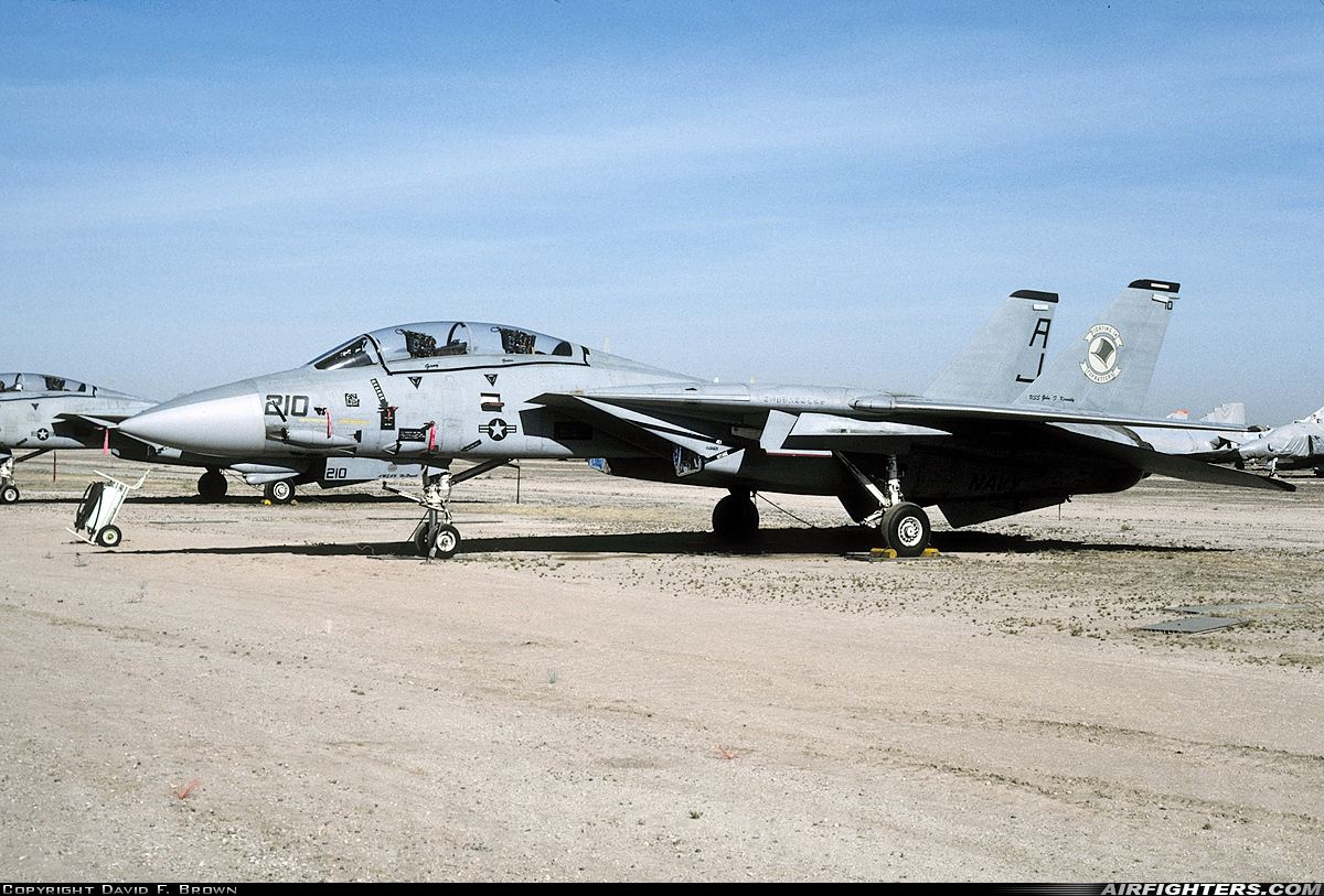 USA - Navy Grumman F-14A Tomcat 160393 at Tucson - Davis-Monthan AFB (DMA / KDMA), USA