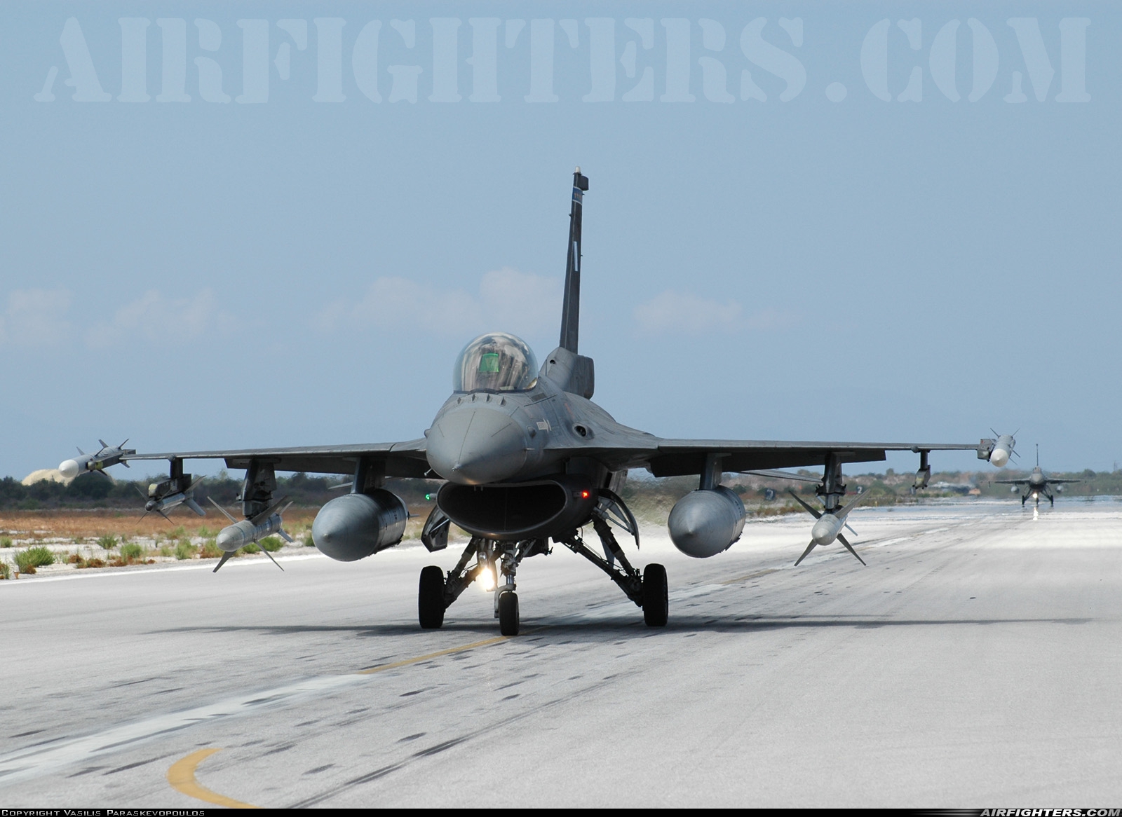 Greece - Air Force General Dynamics F-16C Fighting Falcon 500 at Chania - Souda (CHQ / LGSA), Greece