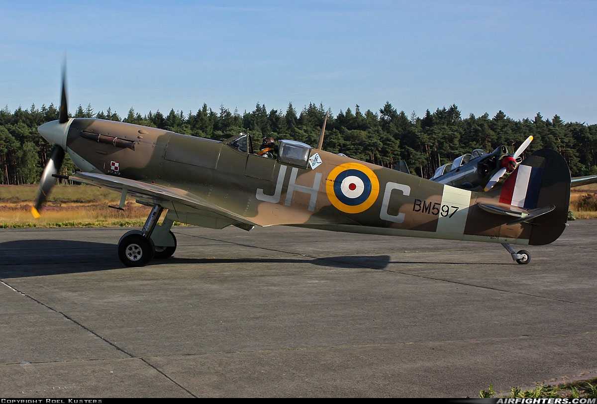 Private - Historic Aircraft Collection Supermarine 331 Spitfire LF.Vb G-MKVB at Zoersel (Oostmalle) (OBL / EBZR), Belgium