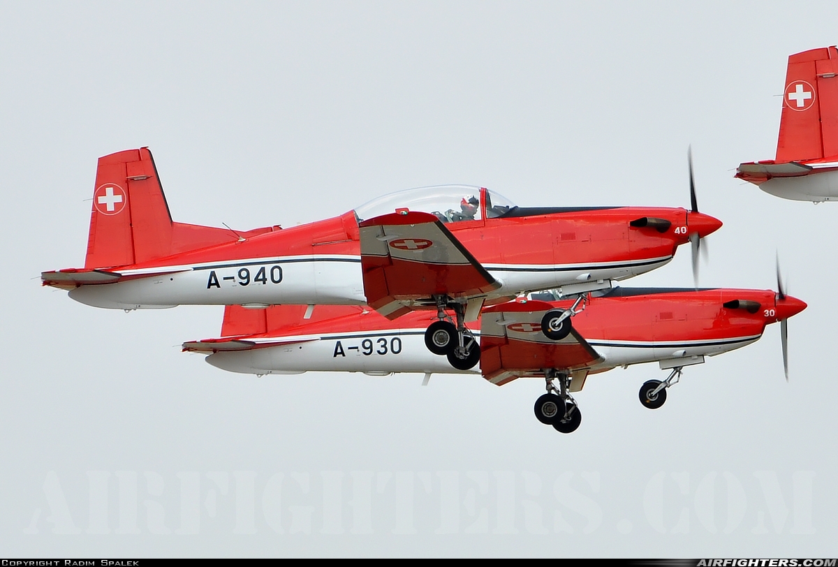 Switzerland - Air Force Pilatus NCPC-7 Turbo Trainer A-940 at Plovdiv (- Krumovo) (PDV / LBPD), Bulgaria