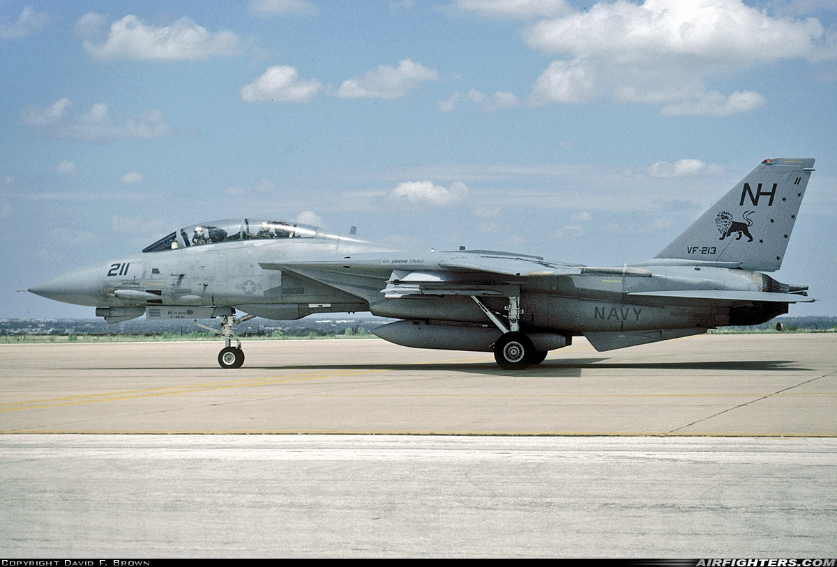 USA - Navy Grumman F-14A Tomcat 160920 at Austin - Bergstrom Int. (AFB) (AUS / KBSM), USA