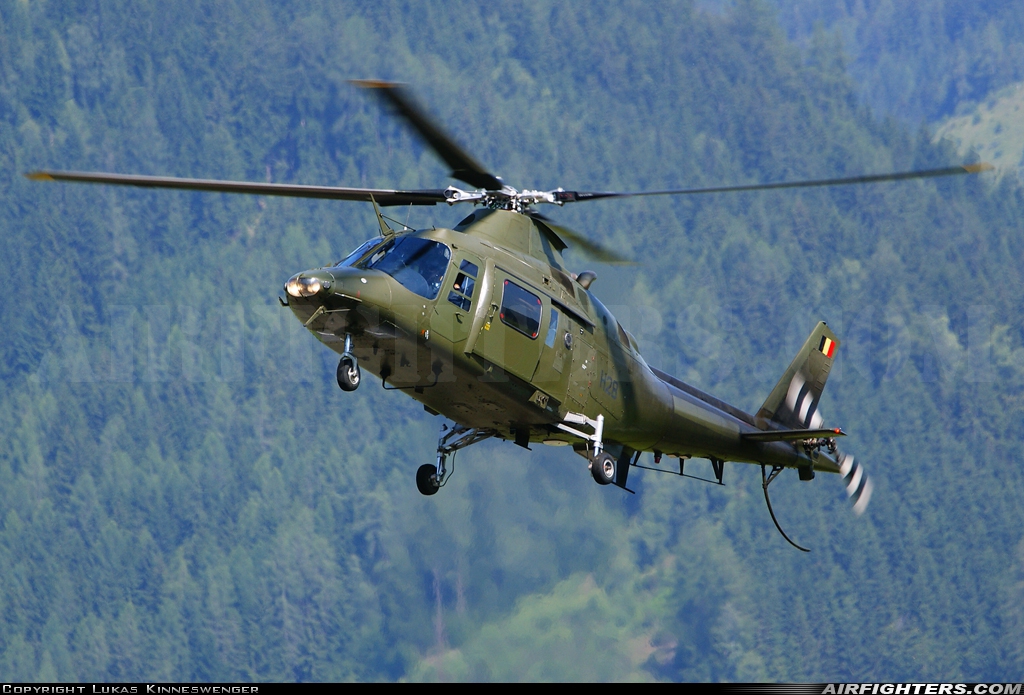Belgium - Army Agusta A-109HO (A-109BA) H28 at Zeltweg (LOXZ), Austria