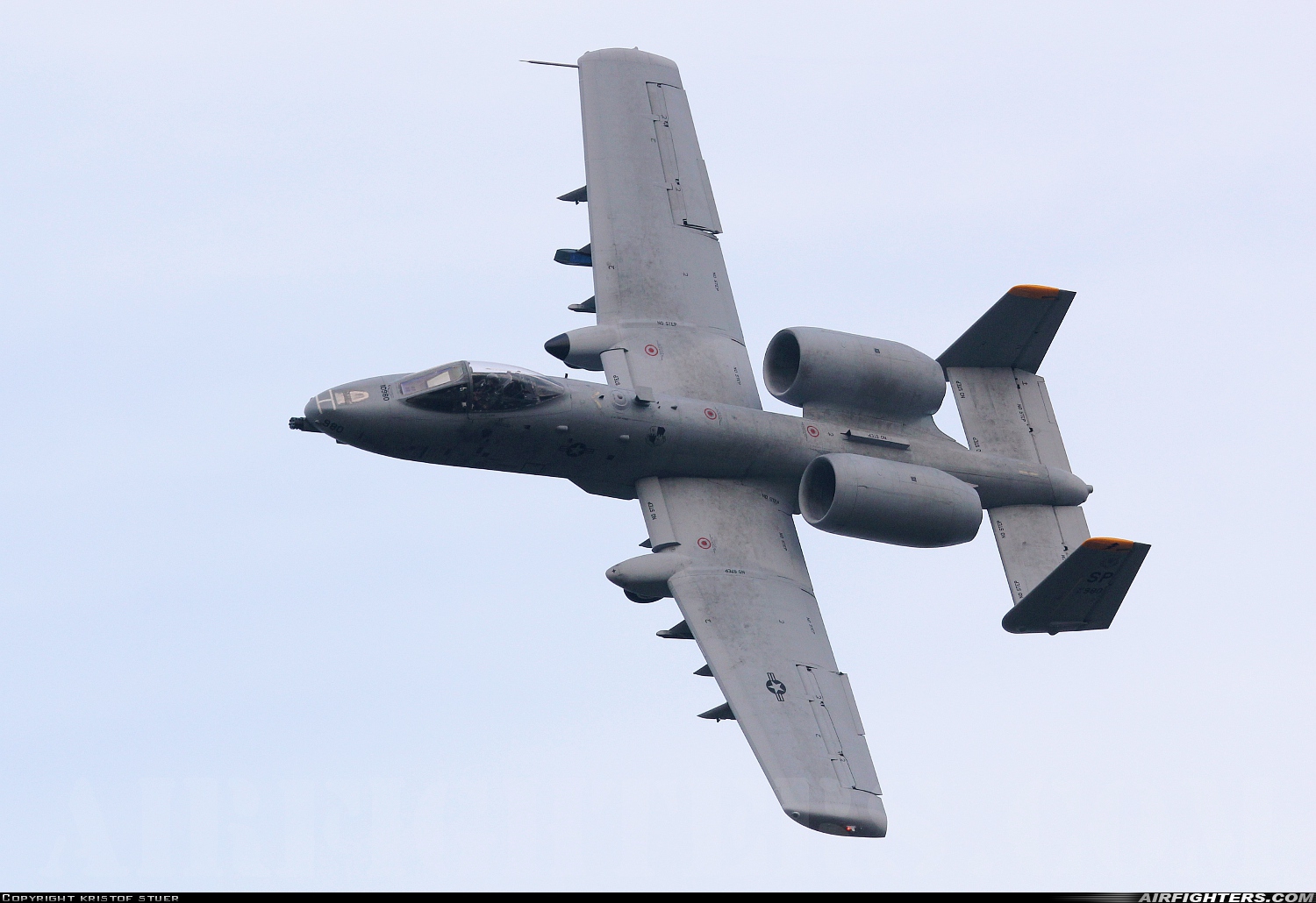 USA - Air Force Fairchild A-10C Thunderbolt II 81-0980 at Off-Airport - Pampa Range, Belgium