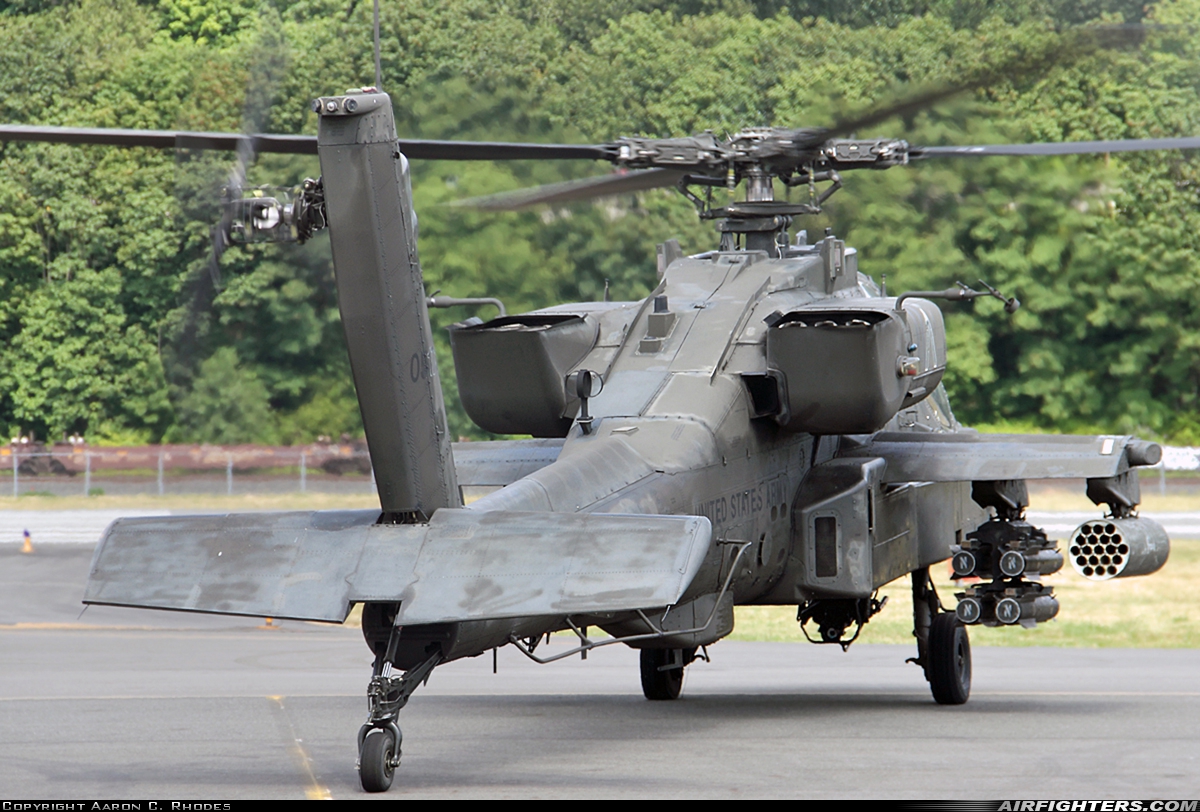 USA - Army McDonnell Douglas AH-64D Apache Longbow 00-05173 at Seattle - Boeing Field / King County Int. (BFI / KBFI), USA