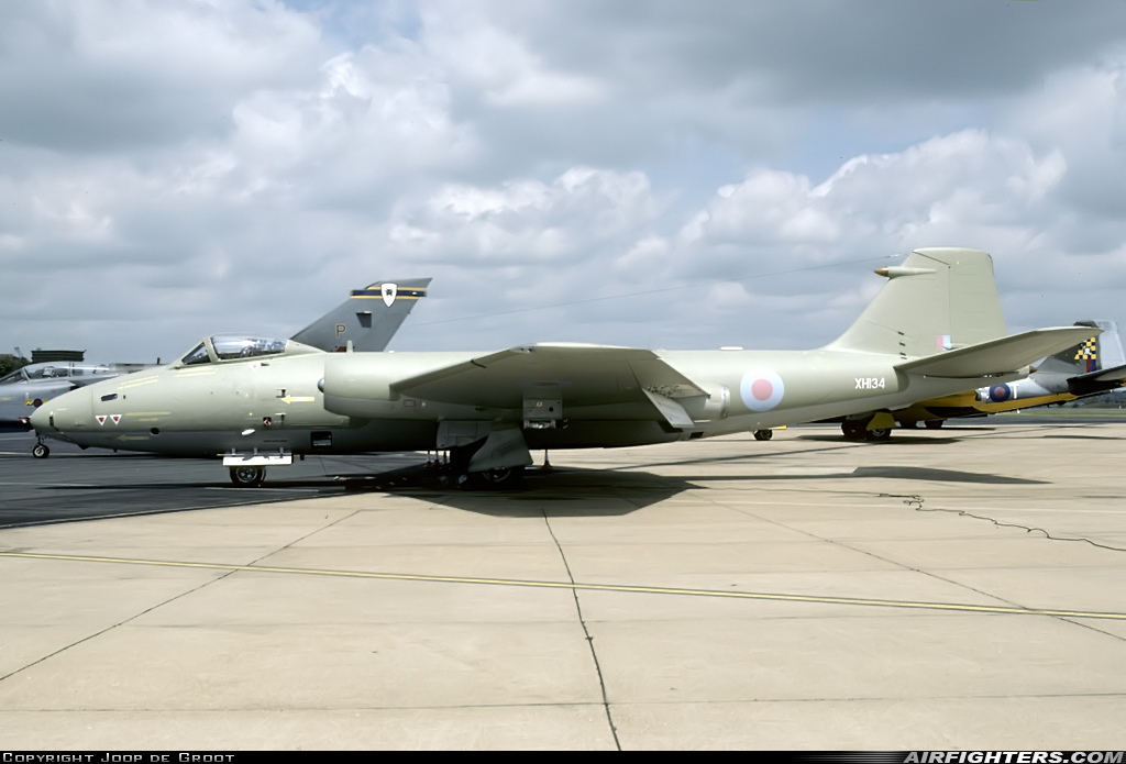 UK - Air Force English Electric Canberra PR9 XH134 at Marham (King's Lynn -) (KNF / EGYM), UK