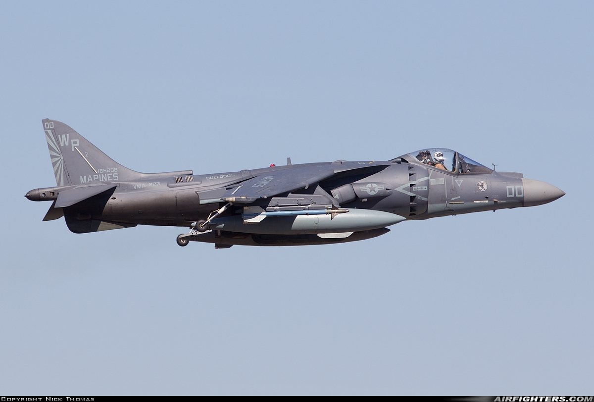 USA - Marines McDonnell Douglas AV-8B+ Harrier ll 166288 at Fort Smith - Regional (Municipal) (FSM / KFSM), USA