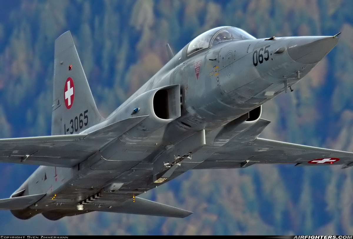 Switzerland - Air Force Northrop F-5E Tiger II J-3065 at Off-Airport - Axalp, Switzerland