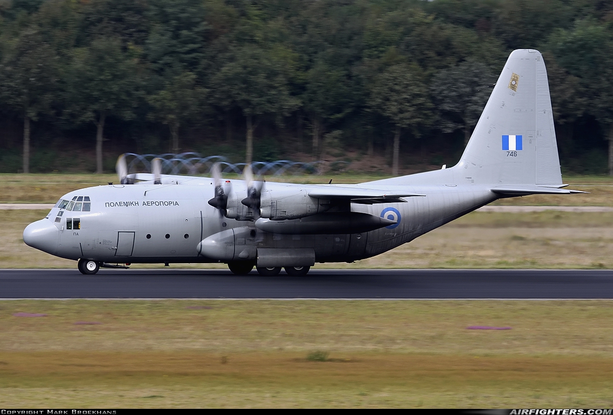 Greece - Air Force Lockheed C-130H Hercules (L-382) 746 at Eindhoven (- Welschap) (EIN / EHEH), Netherlands