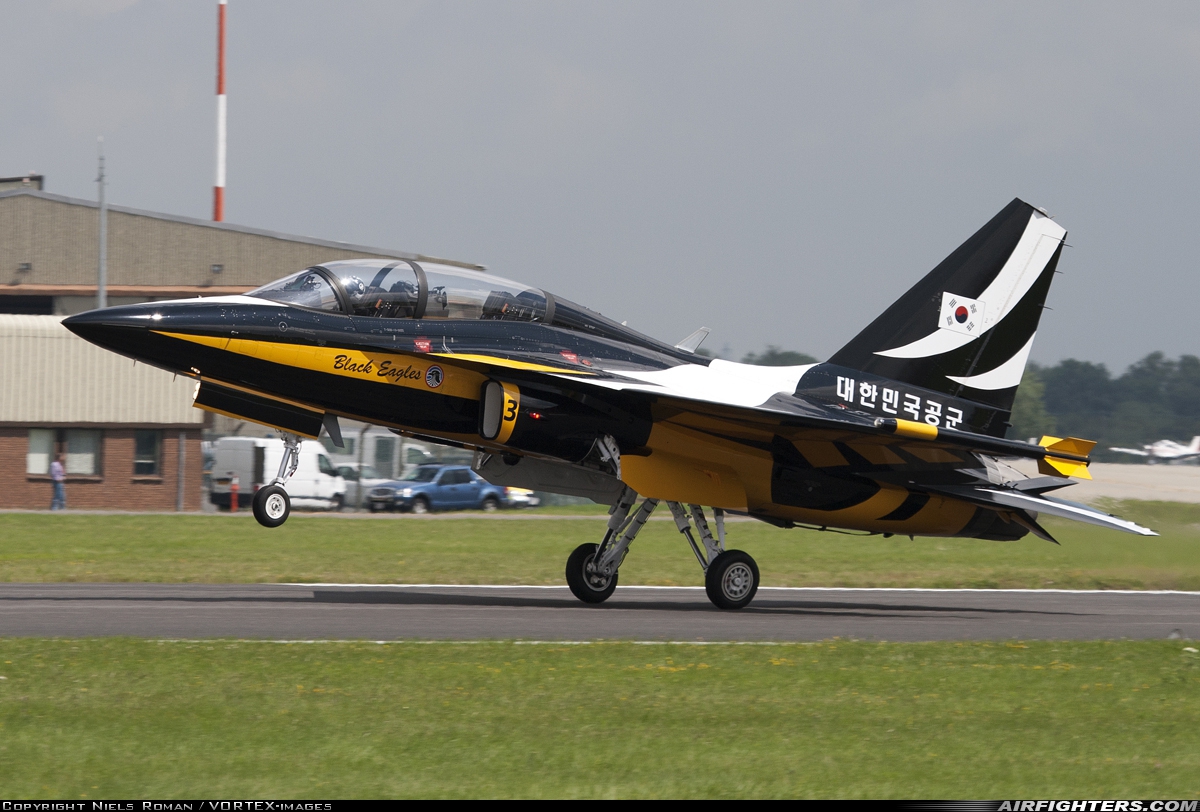 South Korea - Air Force Korean Aerospace Industries T-50B Golden Eagle 10-0055 at Fairford (FFD / EGVA), UK