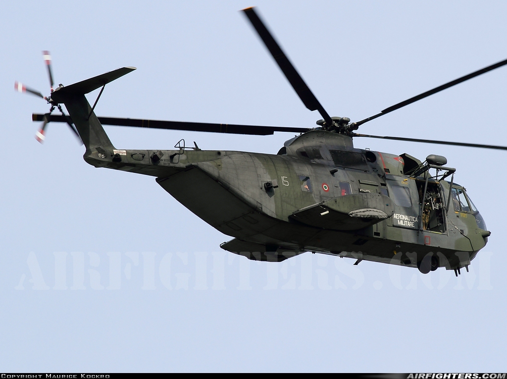 Italy - Air Force Agusta-Sikorsky HH-3F (AS-61R) MM80992 at Holzdorf (ETSH), Germany