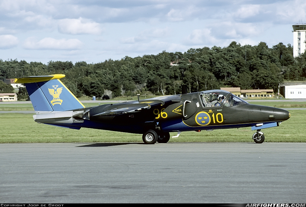 Sweden - Air Force Saab Sk60A (105) 60096 at Gothenburg - City (Save) (GSE / ESGP), Sweden
