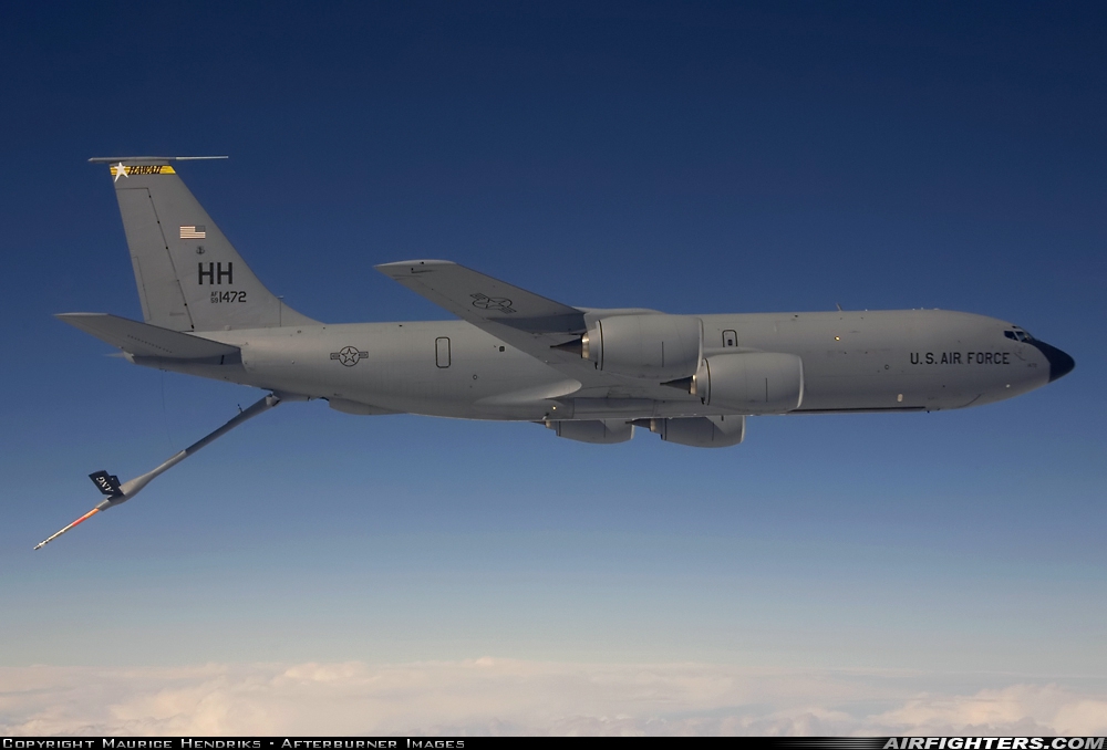 USA - Air Force Boeing KC-135R Stratotanker (717-148) 59-1472 at Refueling Track Ginni, Germany