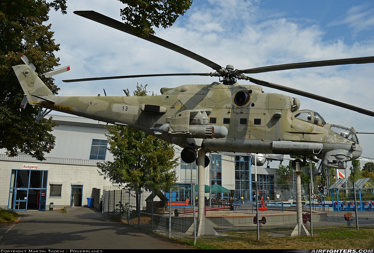 East Germany - Air Force Mil Mi-24P 442 at Off-Airport - Speyer, Germany
