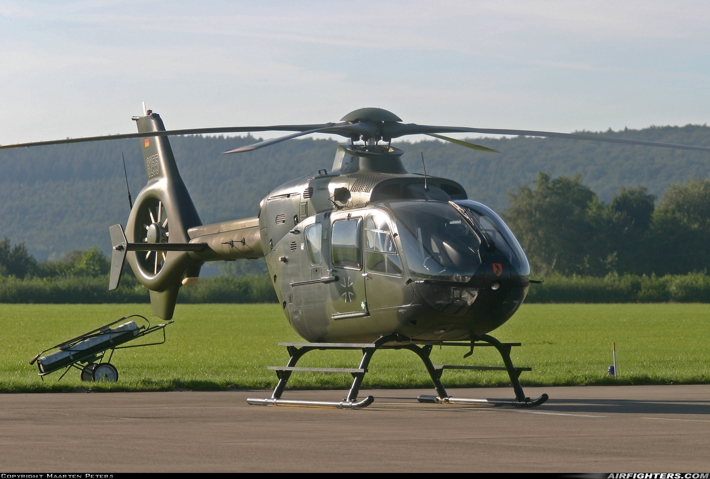 Germany - Army Eurocopter EC-135T1 82+55 at Buckeburg (- Achum) (ETHB), Germany