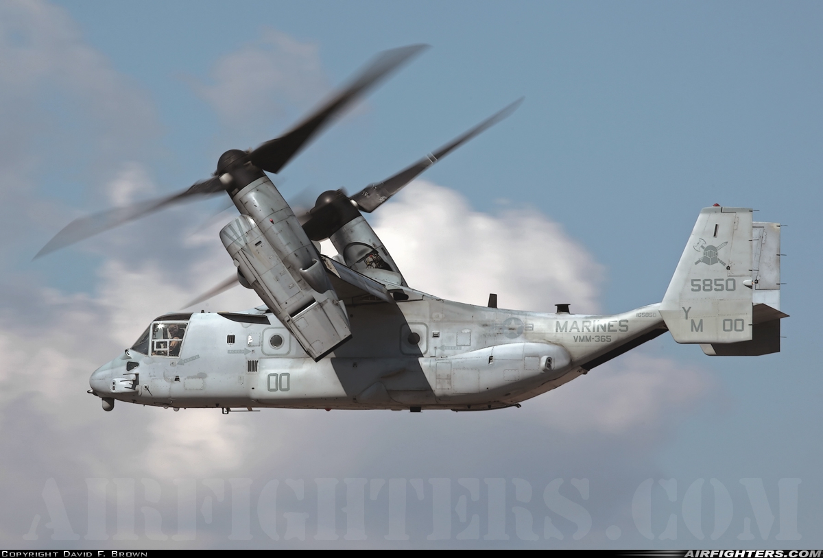 USA - Marines Bell / Boeing MV-22B Osprey 165850 at Pensacola - NAS / Forrest Sherman Field (NPA / KNPA), USA