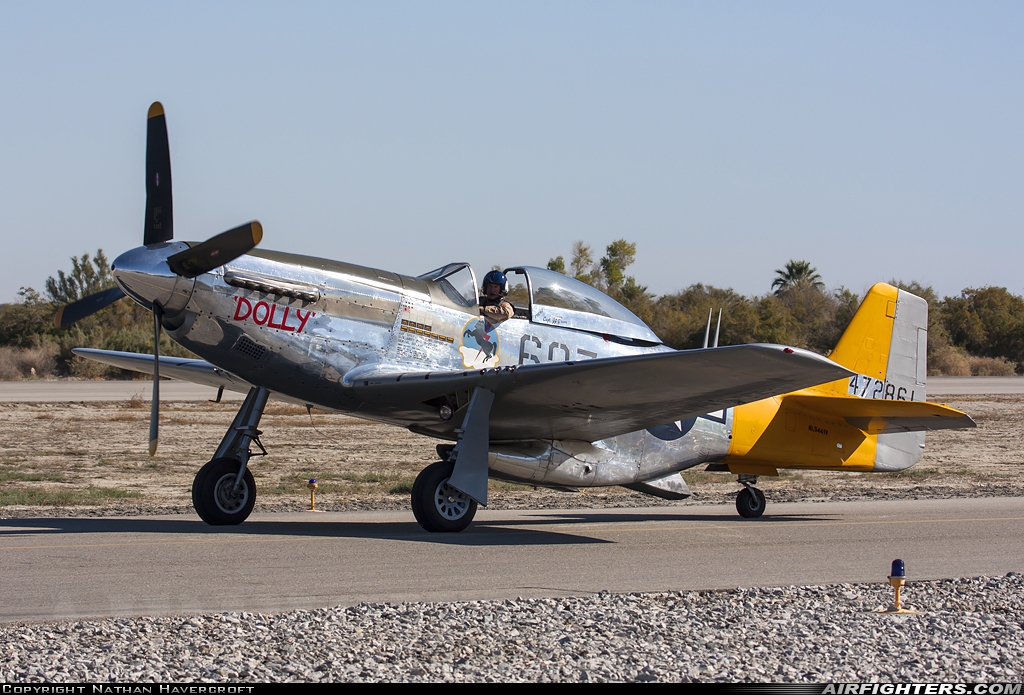 Private - Planes of Fame Air Museum North American P-51D Mustang N5441V at Palm Springs / Thermal - Jacqueline Cochran Regional Airport (TRM), USA