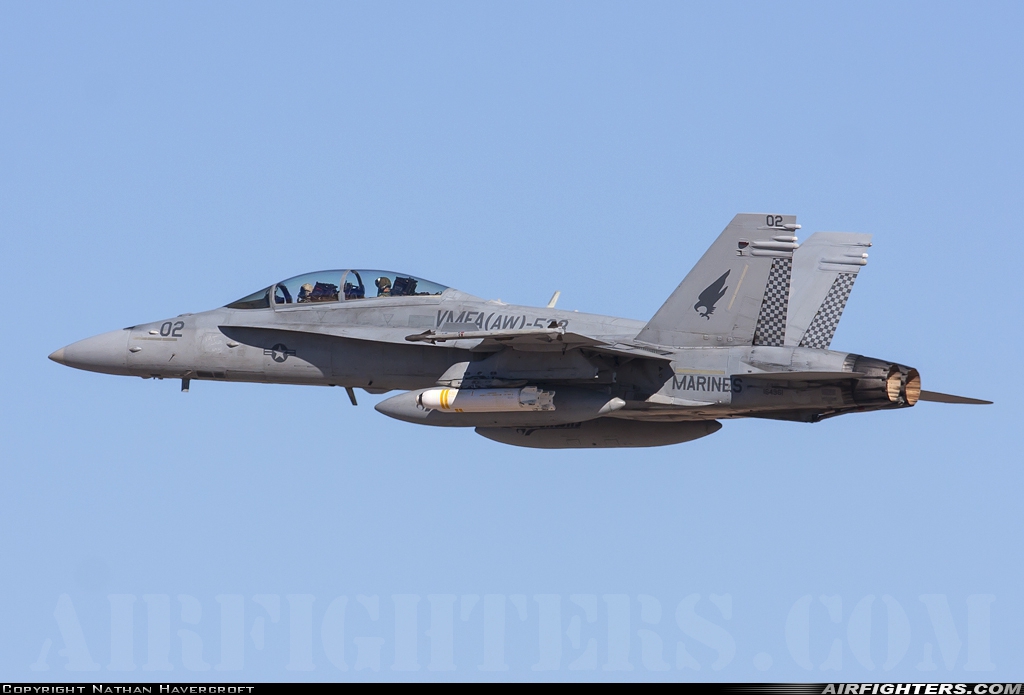 USA - Marines McDonnell Douglas F/A-18D Hornet 164961 at El Centro - NAF (NJK / KNJK), USA