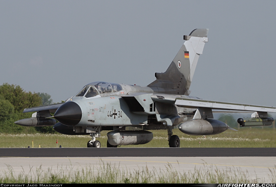 Germany - Air Force Panavia Tornado IDS 44+34 at Lechfeld (ETSL), Germany