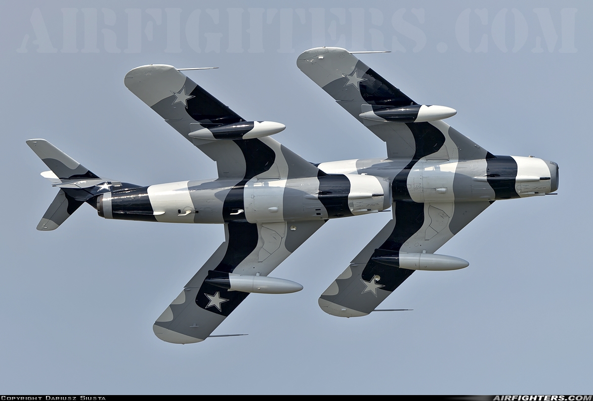 Private - Black Diamond Jet Team Mikoyan-Gurevich Lim-5 N9143Z at Virginia Beach - Oceana NAS / Apollo Soucek Field (NTU / KNTU), USA