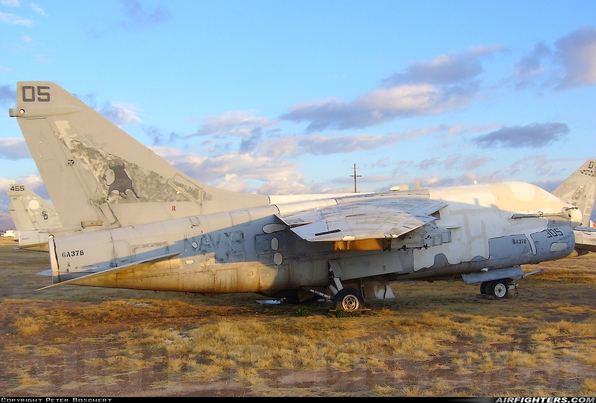 USA - Navy LTV Aerospace A-7E Corsair II 159996 at Tucson - Davis-Monthan AFB (DMA / KDMA), USA