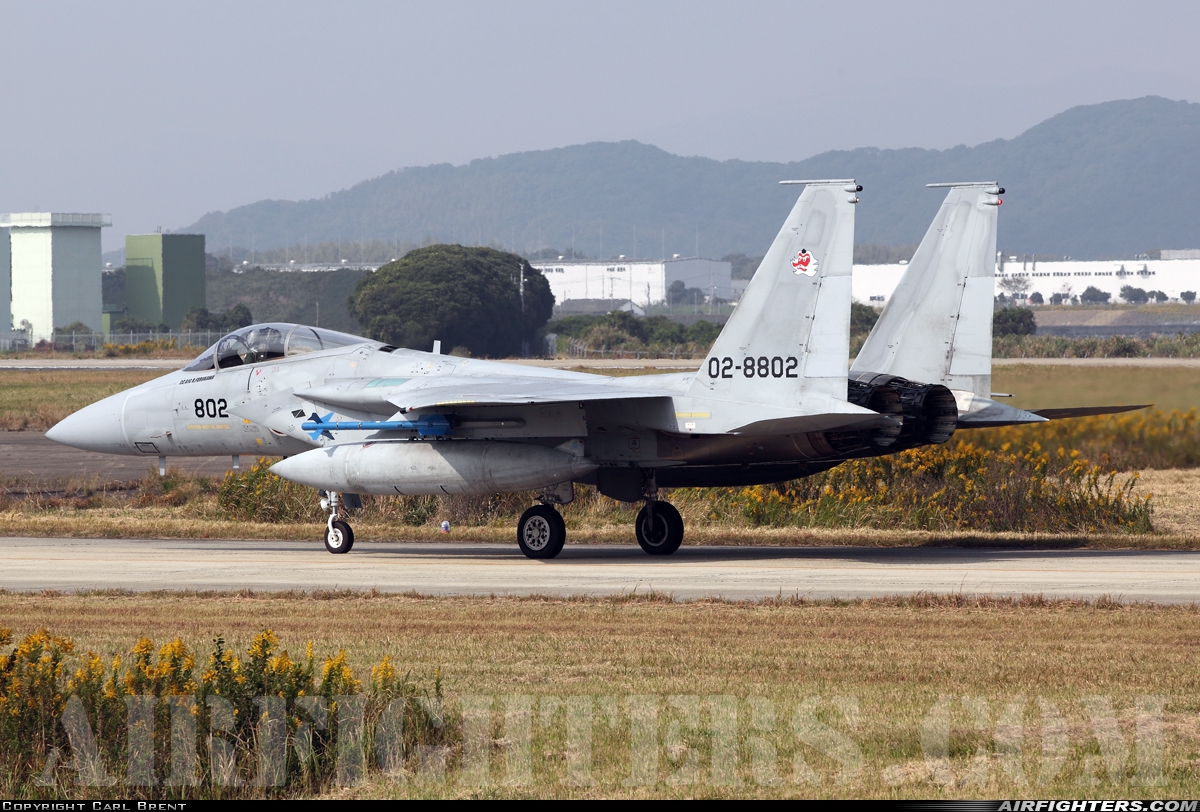 Japan - Air Force McDonnell Douglas F-15J Eagle 02-8802 at Tsuiki (RJFZ), Japan
