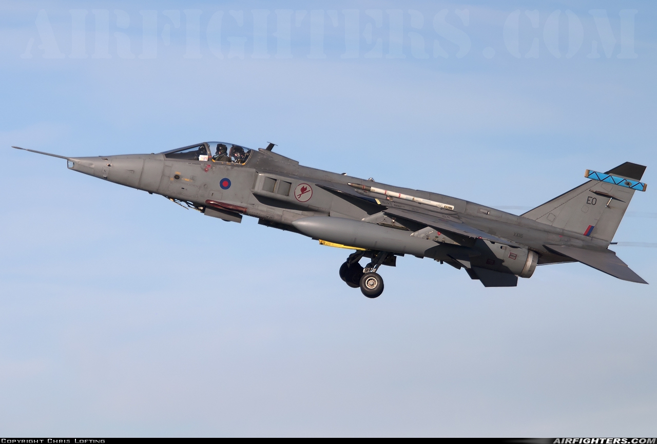 UK - Air Force Sepecat Jaguar GR3A XX116 at Coltishall (CLF / EGYC), UK