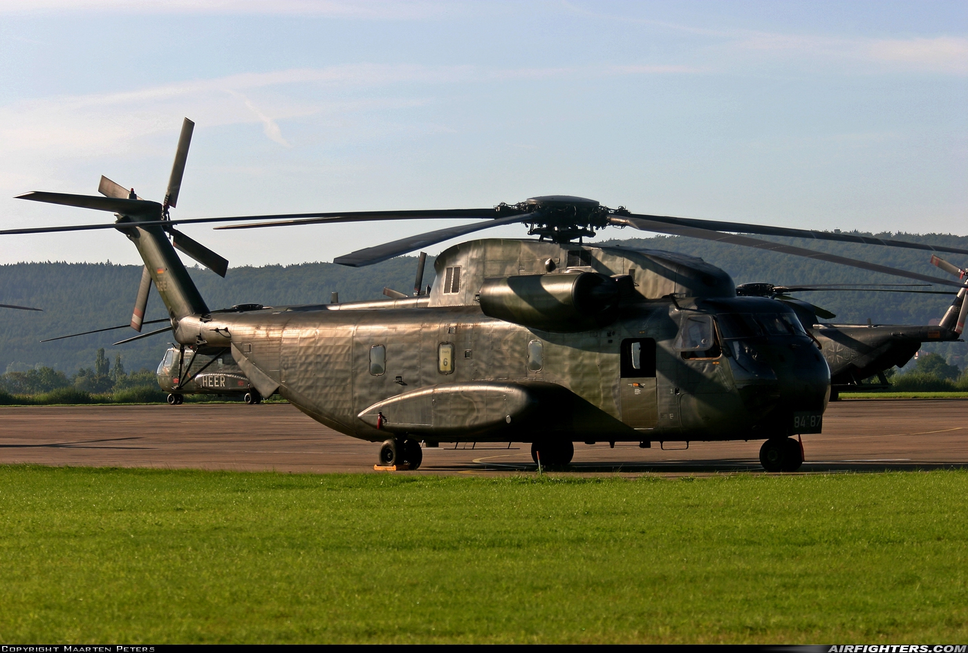 Germany - Army Sikorsky CH-53G (S-65) 84+87 at Buckeburg (- Achum) (ETHB), Germany