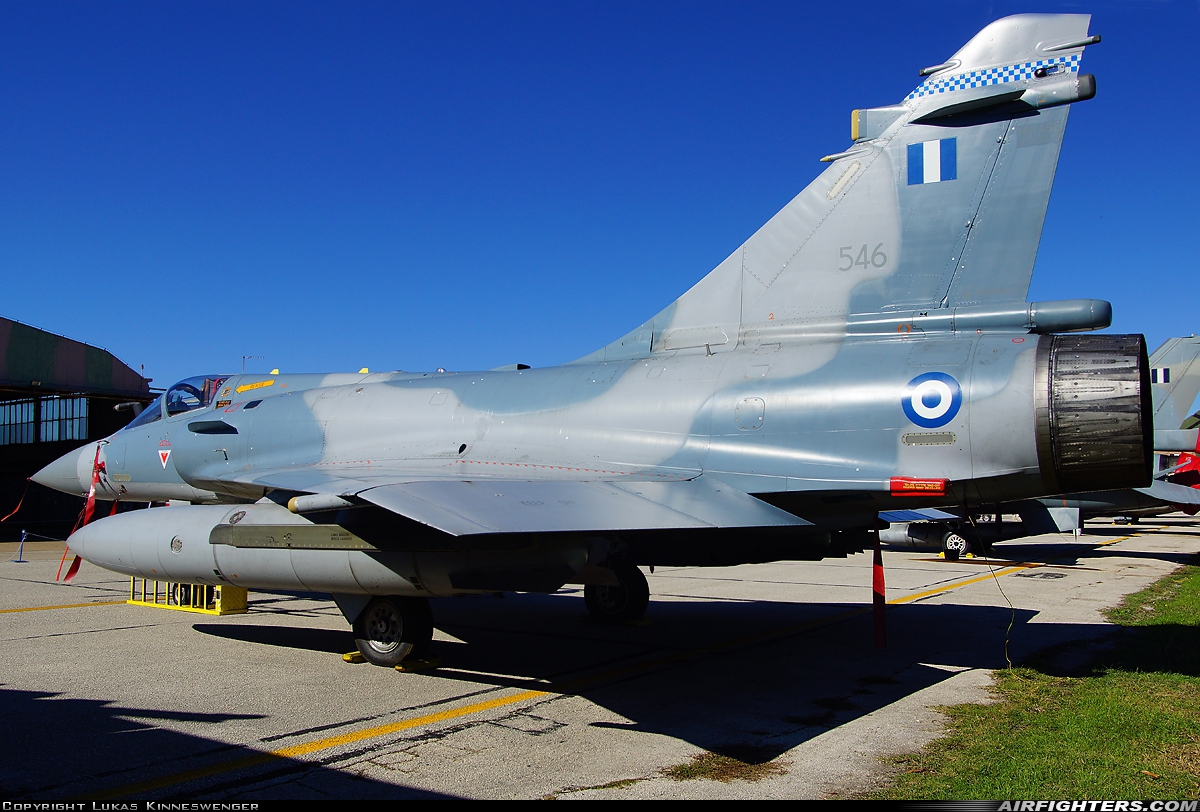 Greece - Air Force Dassault Mirage 2000-5EG 546 at Andravida (Pyrgos -) (PYR / LGAD), Greece