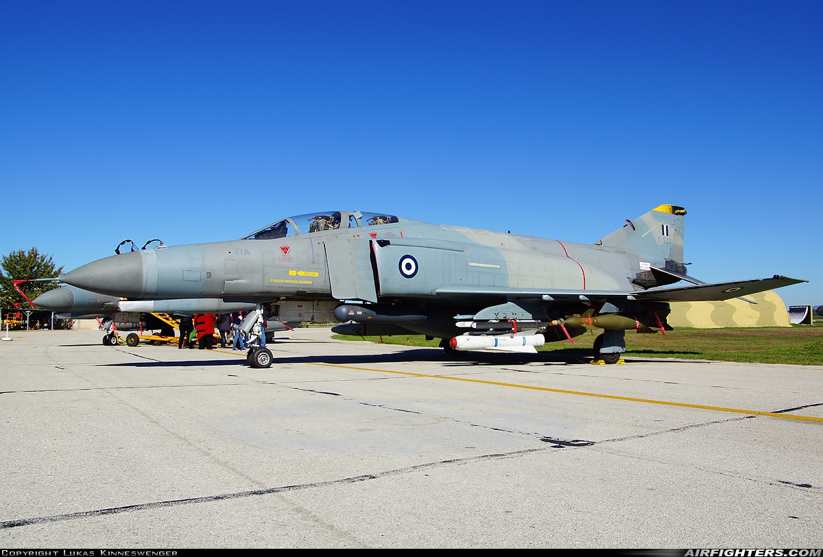 Greece - Air Force McDonnell Douglas F-4E AUP Phantom II 01525 at Andravida (Pyrgos -) (PYR / LGAD), Greece