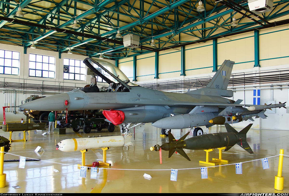 Greece - Air Force General Dynamics F-16C Fighting Falcon 010 at Araxos (GPA / LGRX), Greece