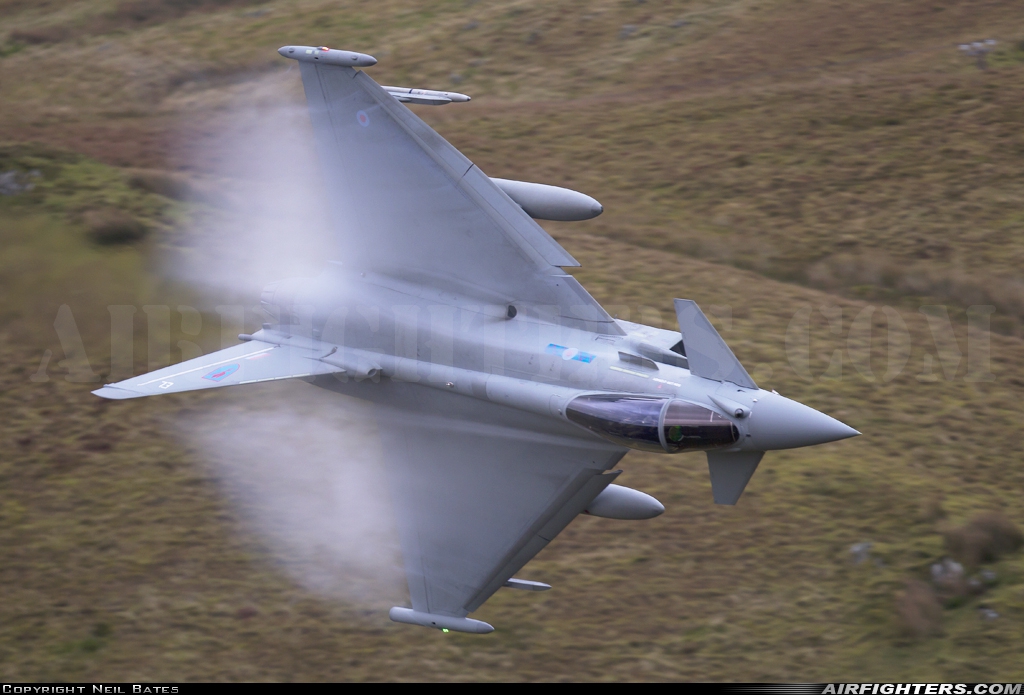 UK - Air Force Eurofighter Typhoon FGR4 ZK310 at Off-Airport - Machynlleth Loop Area, UK