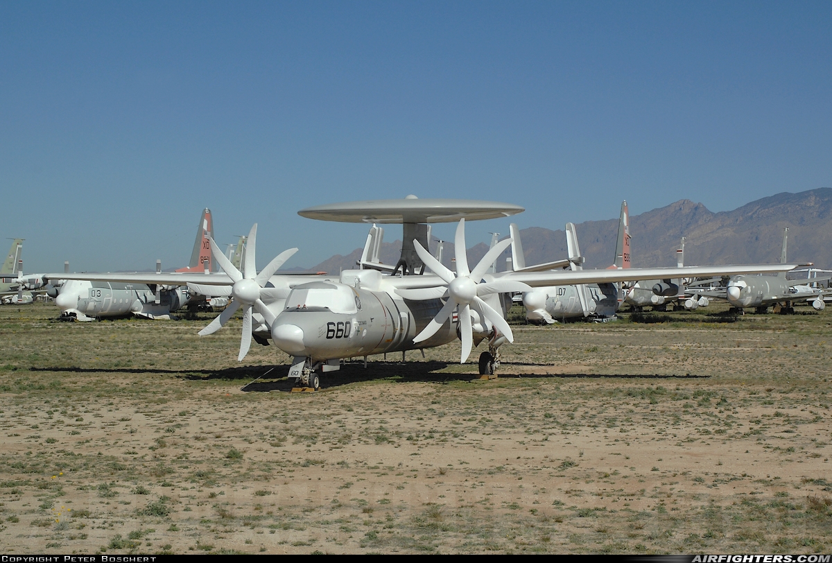 USA - Navy Grumman E-2C Hawkeye 164110 at Tucson - Davis-Monthan AFB (DMA / KDMA), USA