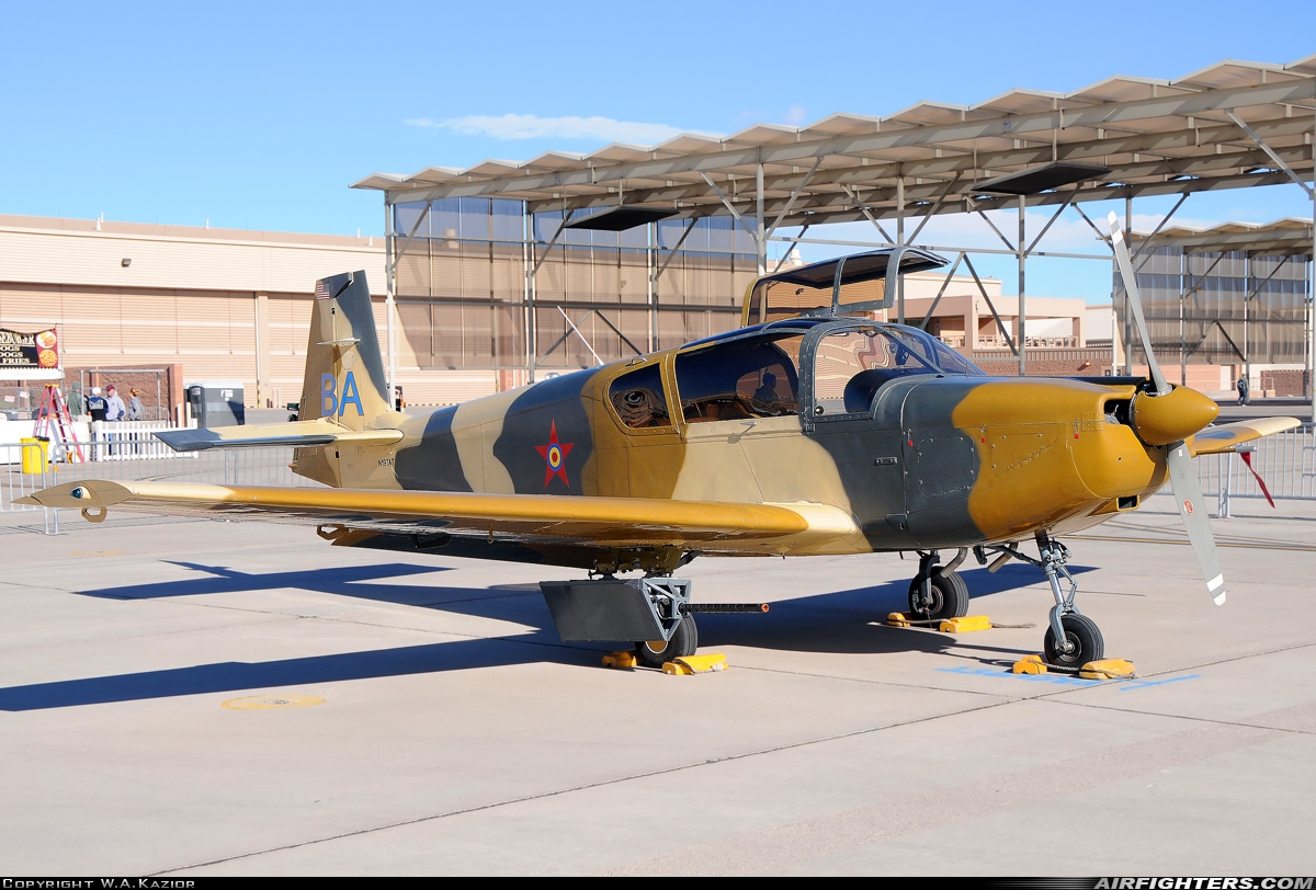 Private IAR-823 N197AT at Las Vegas - Nellis AFB (LSV / KLSV), USA