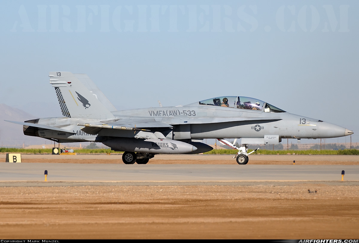 USA - Marines McDonnell Douglas F/A-18D Hornet 164656 at El Centro - NAF (NJK / KNJK), USA