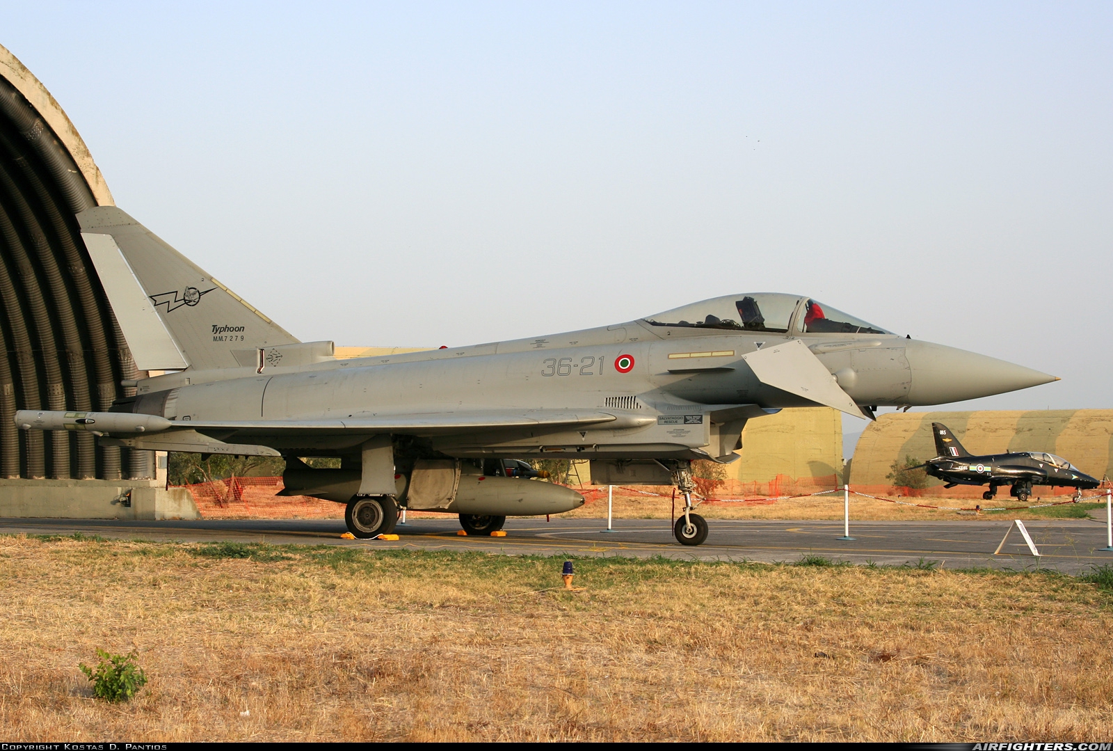 Italy - Air Force Eurofighter F-2000A Typhoon (EF-2000S) MM7279 at Tanagra (LGTG), Greece
