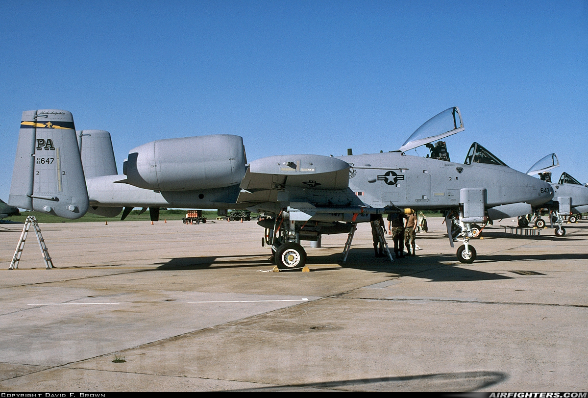 USA - Air Force Fairchild A-10A Thunderbolt II 82-0647 at Willow Grove - NAS / JRB (NXX / KNXX), USA
