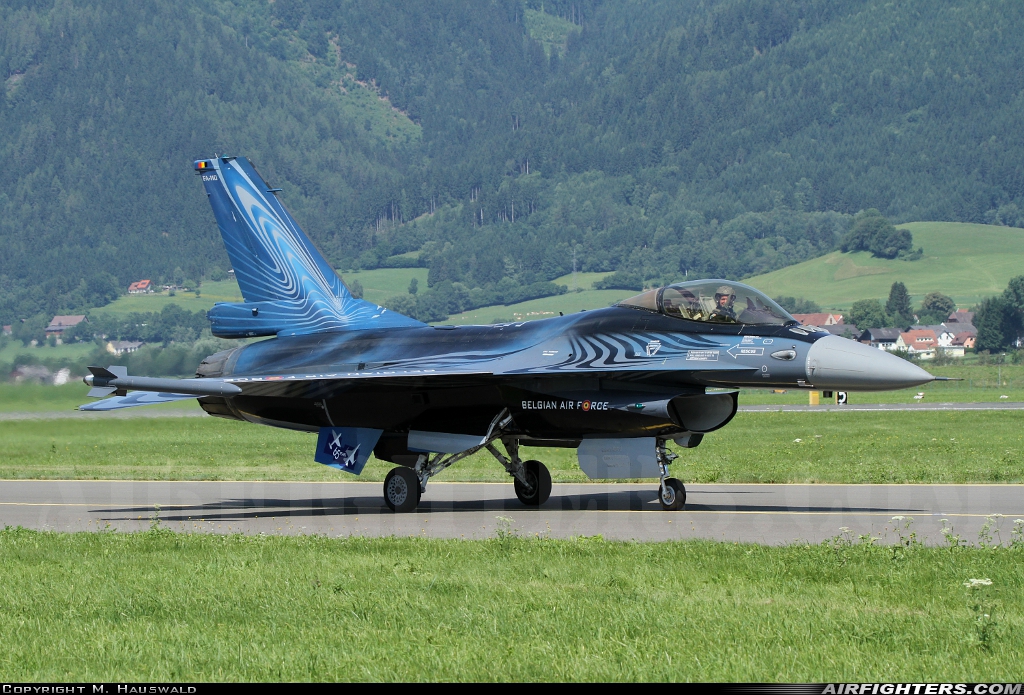 Belgium - Air Force General Dynamics F-16AM Fighting Falcon FA-110 at Zeltweg (LOXZ), Austria