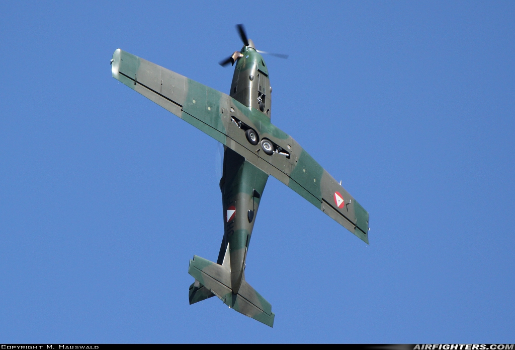 Austria - Air Force Pilatus PC-7 Turbo Trainer 3H-FN at Zeltweg (LOXZ), Austria